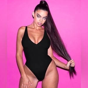 TA3 HI CUT PLUNGEY swimsuit